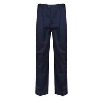 PANTALONI FARA BUZUNARE APLICATE  BLEUMARIN 